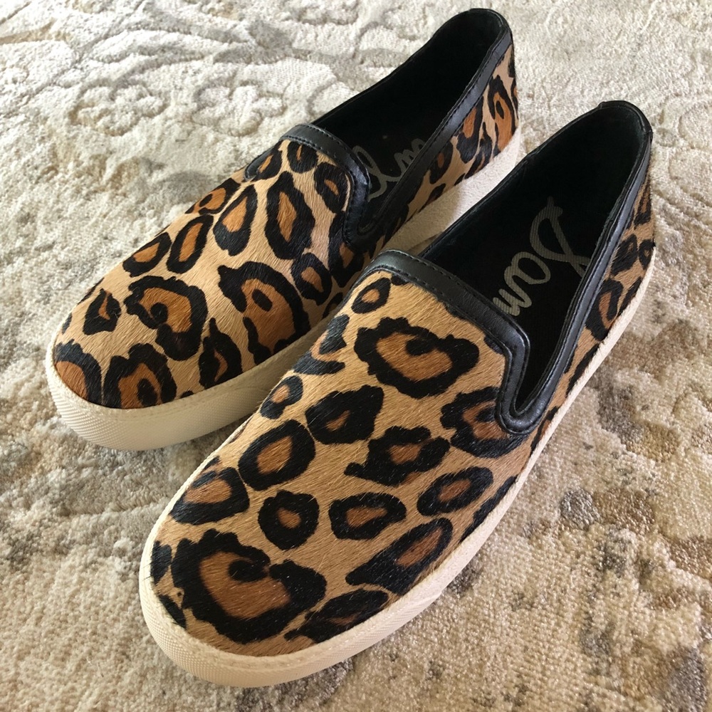 Leopard Slip On Shoes | Sam Edelman